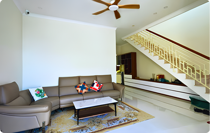 Thi công nội thất nhà chị Hậu